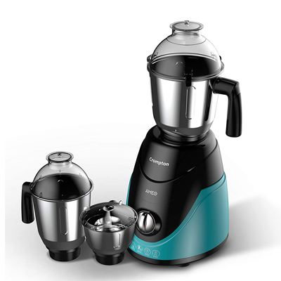 Mixer Grinder with 3 Stainless Steel Jars