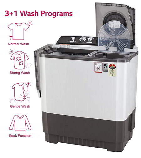 LG 10 kg Semi-Automatic Top Loading Washing Machine